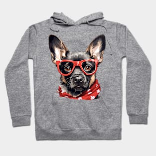 Fancy German Shepherd Dog Hoodie